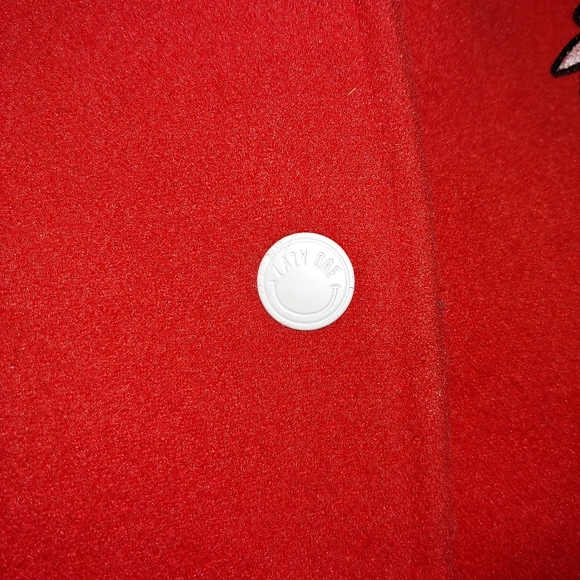 Lazy Oaf Bored Varsity Nautical Cropped Jacket Coat - Picture 5 of 8